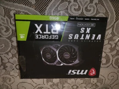 NEW MSI GeForce RTX 2060 Graphics Card Ventus XS OC - Image 1 of 3