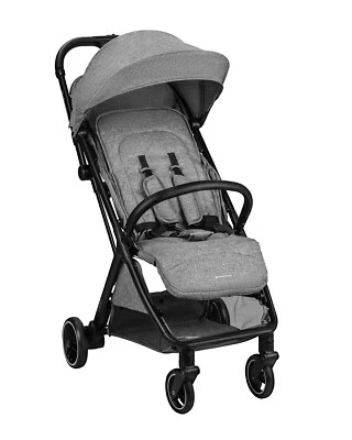 Kikkaboo Lauren Pushchair Stroller Baby Cabin Approved Foam Bumper Light Grey - Image 1 of 4