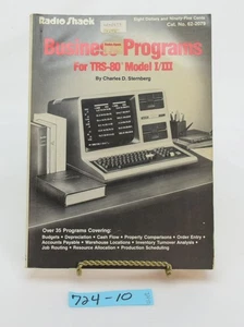 Radio Shack TRS-80 Modelo I/III Programas de Negocios 62-2079 - Imagen 1 de 12