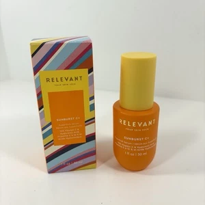 Relevant Sunburst C+ Superfruit Serum 1 fl oz 30 ml versiegeltes Gesicht - Bild 1 von 6