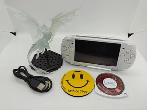 Pearl White Sony PSP 3000 System w/ Charger  [Region Free]  japan Import Good - Picture 1 of 10