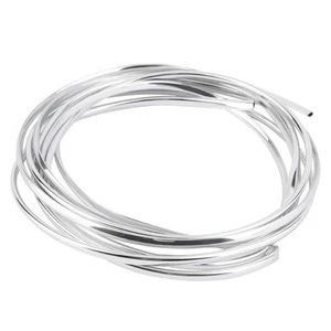 6 Meter Silver Chrome Car Door Edge Scratch Guard Protector Moulding Trim - Picture 1 of 11