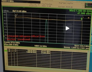 Módulo Amplificador de Potencia de Señal SZHUASHI-rf, 700M-1000MHz, 50W, 47dBm, Personalizable - Imagen 1 de 6