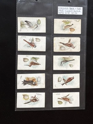 LAMBERT & BUTLER - BIRDS AND EGGS - FULL SET OF 50 CARDS - Image 1 of 4