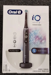 Oral-B iO Series 7 Rechargeable Electric Toothbrush - Black - B3 - Picture 1 of 3