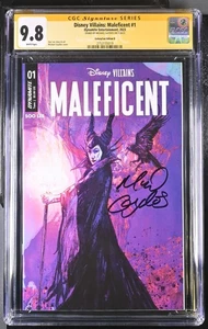 Disney Villains Maleficent #1 GalaxyCon esclusiva variante Gaydos 9,8 GAYDOS YELL - Foto 1 di 2