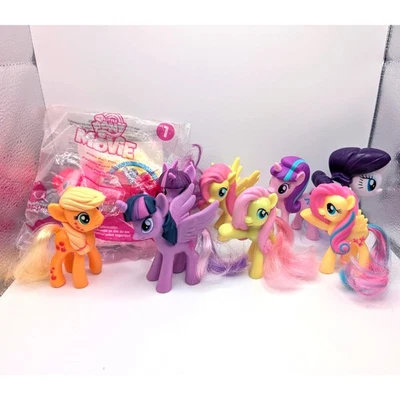 My Little Pony Lot 8 McDonald's Happy Meal Toys and 1 Burger King Kids Meal Toy - Image 1 of 4