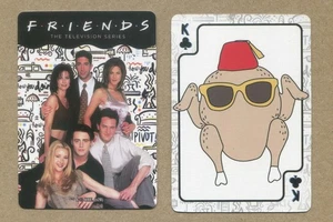 FRIEND'S TV Series, KING of CLUBS Swap Playing CARD - Picture 1 of 3