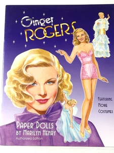 Paper Doll Book UNUSED - ginger rogers 2011 - Imagen 1 de 3
