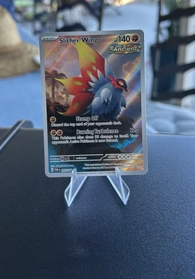 Pokémon TCG Slither Wing Illustration Rare Card 203/182 Sv04: Paradox Rift NM - Image 1 of 2