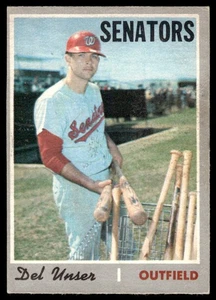 1970 O-Pee-Chee Del Unser Washington Senators #336 - Picture 1 of 2
