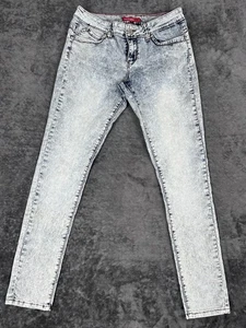 Jeans YMI WannaBettaButt donna taglia 11 lavaggio acido denim elasticizzato booty lift - Foto 1 di 9