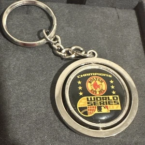 Vintage BOSTON RED SOX 2007 World Series MLB Baseball CHAMPIONS KEYCHAIN - Picture 1 of 4