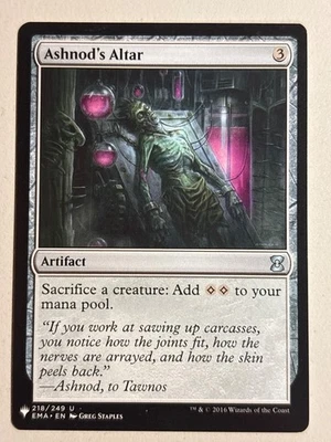 Ashnod’s Altar - The List Reprints - MTG LP Magic - Image 1 of 2