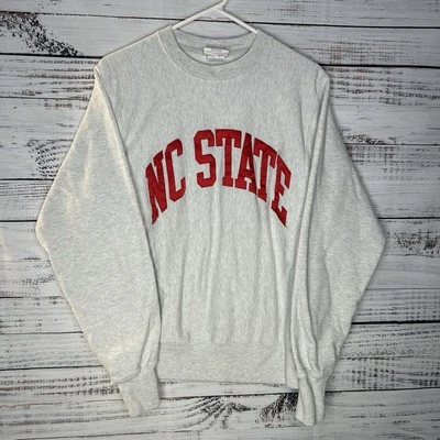 Champion Reverse Weave NC State Wolfpack Pullover Crewneck Sweatshirt Mens Small - Image 1 of 4