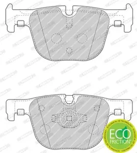Pastillas de freno FDB4687 FERODO para BMW 3 4 Coupé 3 Touring 4 Descapotable - Imagen 1 de 8