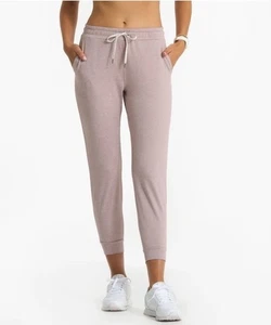 Vuori Performance Jogginghose Damen Small Dream Dusty Knit Rose Schrittlänge 26" - Bild 1 von 10