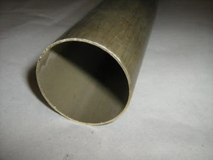 Barra Tubo tondo diam. 45/43 mm in OTTONE LISCIO trafilato lunghezza 35 Cm, Raw - Picture 1 of 1