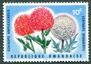 RWANDA 1966 10c SG148 MNH FG Flowers Echinops amplexicaulis and bequaertii d B05 - Picture 1 of 1