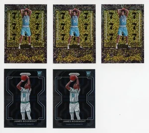(5) 2021-22 JAMES BOUKNIGHT Rookie Card RC LOT Charlotte Hornets Prizm + Sparkle - Picture 1 of 1