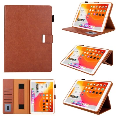 For Apple iPad 10.2" Mini 6/5/4 Air 5/4/3 Pro 10.5"/12.9" Wallet Card Case Cover - Image 1 of 4