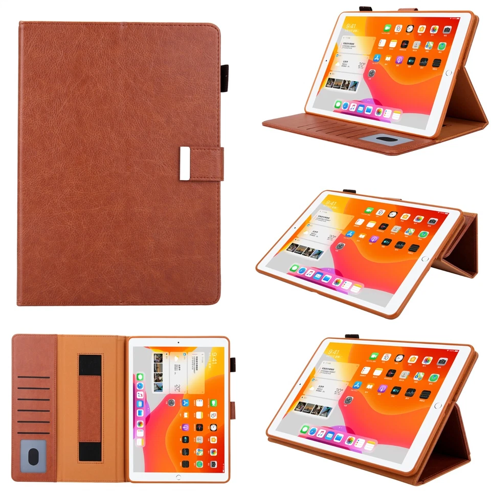 For Apple iPad 10.2" Mini 6/5/4 Air 5/4/3 Pro 10.5"/12.9" Wallet Card Case Cover - Image 1 of 4