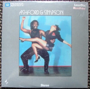 Nick Ashford  &  Valerie Simpson  2 Music Videos  8" inch  LaserDisc NEW Sealed - Picture 1 of 4