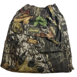 Gamehide Hush Hide Men Large Mossy Oak Elastic Waist Ankle Zip Hunting Pants - Picture 1 of 9
