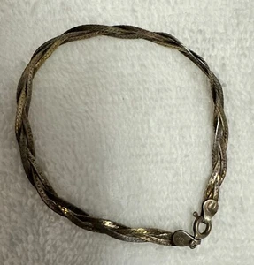 Pulsera Triple Cuerda Plata de Ley 925 7" 4 gramos - Imagen 1 de 6