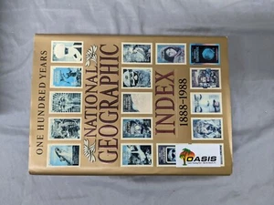 National Geographic Collection - Bound Index 1888-1988 - Free Shipping US Only - Picture 1 of 2