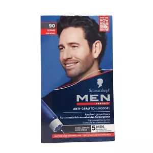 Schwarzkopf Men Perfect 90 gel colorante anti grigio nero - Foto 1 di 5