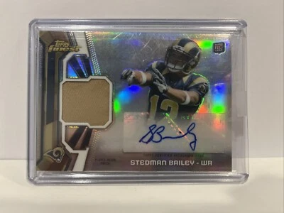 Stedman Bailey 2013 TOPPS Finest RC Card Autographed - Image 1 of 2