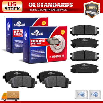 前后陶瓷刹车片适用于 1997 1998 1999 年斯巴鲁 Legacy — 第 1/4 张图片