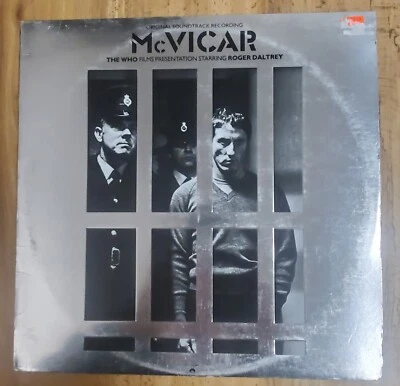 The Who, Roger Daltrey- McVicar Original Soundtrack 1980 Vintage Vinyl LP Record - Image 1 of 4