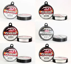 Hilo de cuentas trenzadas BeadSmith® FireLine material de cuerda fuerte * todos los colores - Imagen 1 de 4