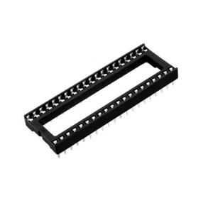8pcs 2 Row Socket Adaptor 2.54mm Pitch DIP IC Chip Socket Adaptor Soldering - Picture 1 of 12