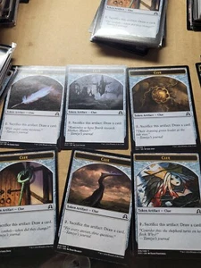 CLUE TOKEN set of 6 MTG LP/NM Shadows Over Innistrad ALL Variants SOI Magic - Picture 1 of 7
