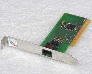 AVM Fritz! PCI 2.1 Faxmodem ISDN Modem Fax Send Receive for Win XP 7 10 - Picture 1 of 1