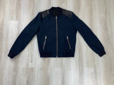 Mens jacket bomber The Kooples Size M Color Blue - Image 1 of 4