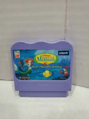Vtech V.Smile Disney THE LITTLE MERMAID Ariel's Majestic Journey Game Cartridge - Image 1 of 2