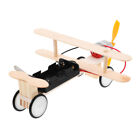 1 Set DIY Airplane Model Toy Electric Plane Toy Experiment Plane Model Toys