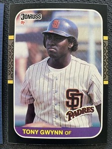 1987 Donruss #64 - Tony Gwynn - Padres - HOFer! - 15X ALL-STAR! - 5X GOLD GLOVE!