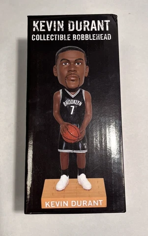 New Kevin Durant Brooklyn Nets Collectible Bobblehead Gamestop Exclusive Cover