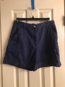 Tommy Hilfiger vintage shorts size 10 womens navy blue - Picture 1 of 4