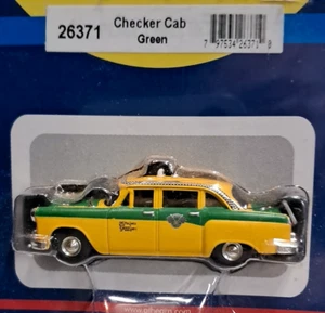 RTR 1/87=HO ATHEARN CHECKER CABINA VERDE/AMARILLO 4 ESTACIÓN DE TREN DISEÑO-CONSTRUIDO - Imagen 1 de 19