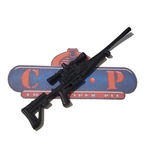 GI Joe Figure Accessory ( shinny black )  sniper gun various figures - Picture 1 of 1