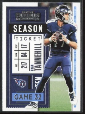 2020 Panini Contenders #9 Ryan Tannehill Tennessee Titans - Image 1 of 2