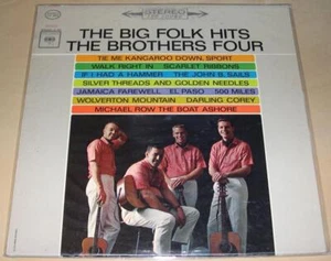 THE BROTHER FOUR - The Big Folk Hits (LP, 1963) VG/Very Good + - Picture 1 of 1