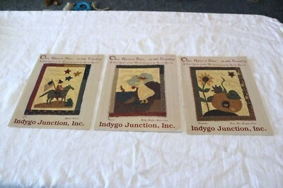 INDYGO JUNCTION FOLK QUILT SEWING ONCE UPON TIME COUNTRY YANKEE BOBBY PUMPKIN - Image 1 of 4