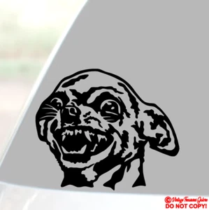 ANGRY CHIHUAHUA Vinyl Decal Sticker Car Window Bumper Dog Get Back Off My Ass - Picture 1 of 2